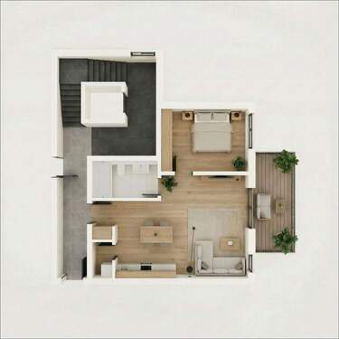 WE26 - Etagenwohnung mit 57,00 m&sup2; in Aschaffenburg zum Kaufen