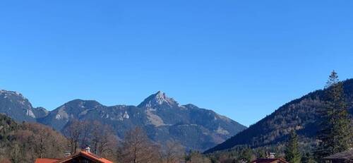 Wendelsteinblick vom Grundstück - 