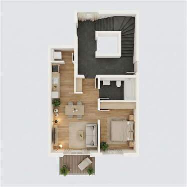 WE09 - Etagenwohnung mit 49,00 m&sup2; in Aschaffenburg zum Kaufen