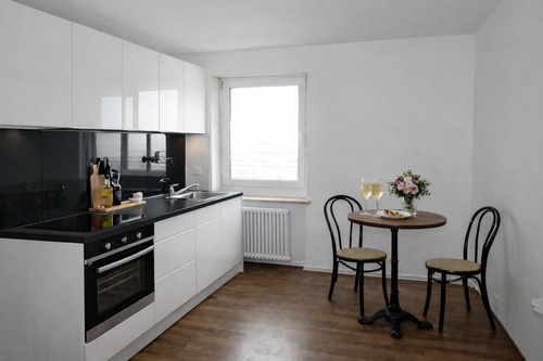 Küche KI generiert - Etagenwohnung mit 61,30 m&sup2; in Neuötting zum Kaufen