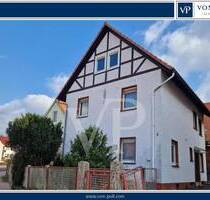 Einfamilienhaus mit großer Scheune und Garten mit Obstbaumbestand - Weißenborn