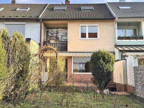 Gartenansicht - 5 Zimmer Reihenmittelhaus zum Kaufen in Mannheim