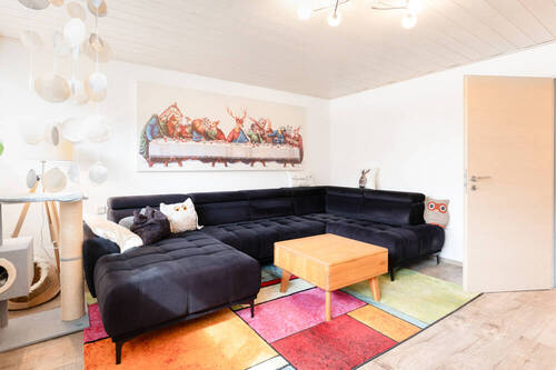 Wohnzimmer OG - 5 Zimmer Einfamilienhaus in Parsberg / Rudenshofen