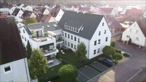 Ansicht Visualisierung nach Neubau 1 - 1 Zimmer Mehrfamilienhaus, Wohnhaus zum Kaufen in Alzenau in Unterfranken