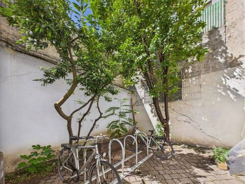 Begrünter Innenhof - 