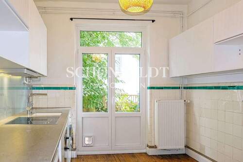 Küche mit Gartenzugang - 