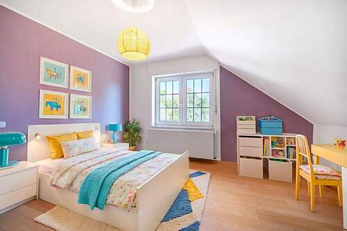 Kinderzimmer Wohnbeispiel mit KI - 