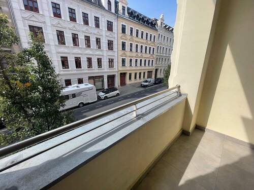 Balkon - 4 Zimmer Etagenwohnung zur Miete in Görlitz