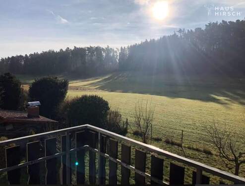 Aussicht Balkon - 6 Zimmer Einfamilienhaus zum Kaufen in Zirndorf