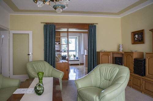 Wohnzimmer - Doppelhaushälfte mit 134,00 m&sup2; in Strausberg zum Kaufen