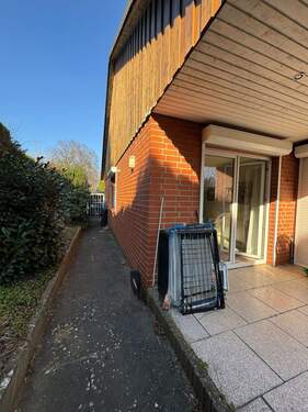 Terrasse - Gartenweg F.1 - 2 Zimmer Bungalow in Norderstedt