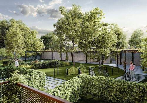 Geschützter Gemeinschaftsgarten - 