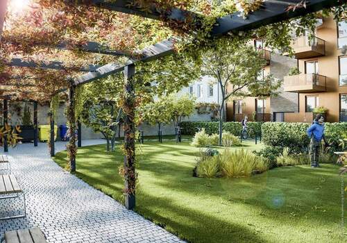 Geschützter Gemeinschaftsgarten - 