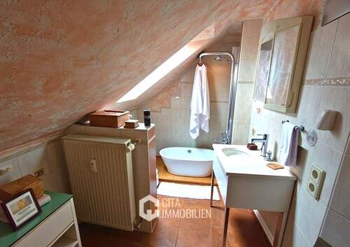 Badezimmer - 3 Zimmer Etagenwohnung in Altenstadt