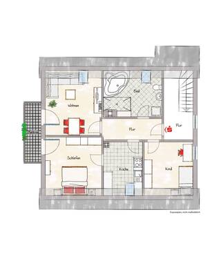 Dachgeschoss - Mehrfamilienhaus, Wohnhaus mit 140,00 m&sup2; in Lonnerstadt zum Kaufen