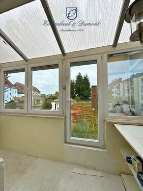 Überdachter Balkon OG - 