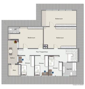 Dachgeschoss - 