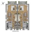 Erdgeschoss Variante 1 - Reihenmittelhaus mit 119,00 m² in Weyhe zum Kaufen