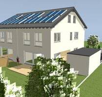 DHH als KfW-40 Haus (Hausbreite 9 Meter) mit großem Grundstück in ruhiger Wohnlage - Messel