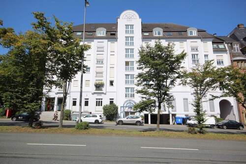 Außenansicht Schiersteiner Str. 39 - Möblierte Nichtraucher-Wohnung frei ab 01.03.2026