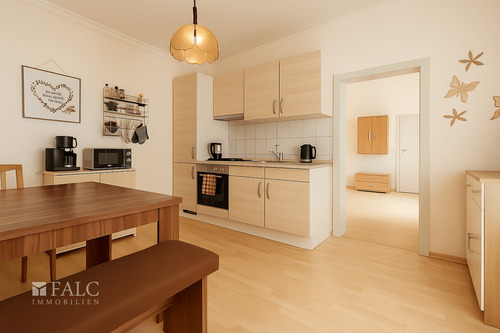 Küche Wohnung rückseitig - 