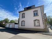 Hausansicht mit Garage - Büro mit 120,00 m&sup2; in Bad Sobernheim zur Miete