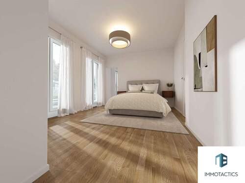 Schlafzimmer OG(AI) - 4 Zimmer Etagenwohnung in Bingen am Rhein