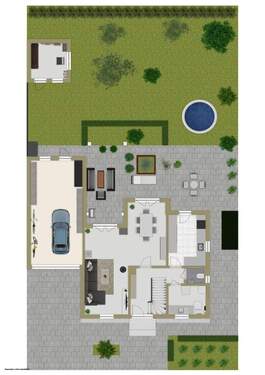 Erdgeschoss & Außenbereich - 