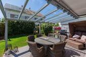 Überdachte Terrasse m. Markise - Doppelhaushälfte mit 173,60 m² in Olching zum Kaufen