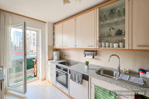 Küche - Etagenwohnung mit 97,00 m&sup2; in Frechen zum Kaufen