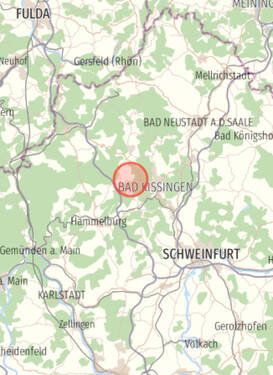 Lageplan - Mehrfamilienhaus, Wohnhaus zum Kaufen in Bad Kissingen