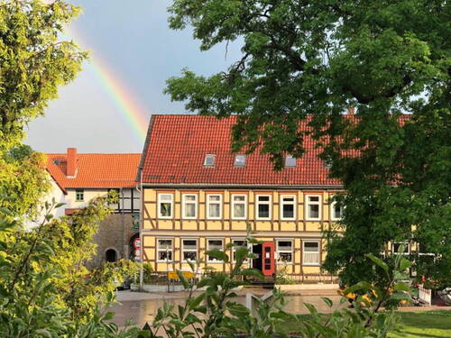 Hotelfront - Histor.Hotel & Restaurant Seminarhaus Weltkulturerbe Walkenried HarzPreis VBPacht möglich