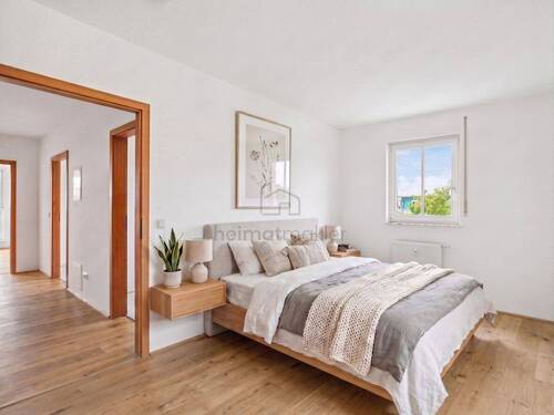 Einrichtungsbeispiel Schlafzimmer - Etagenwohnung mit 68,00 m&sup2; in Leipzig zum Kaufen