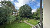 Blick vom Balkon / Gartenanlage - 