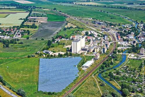 Luftaufnahme - Grundstück zum Kaufen in Pasewalk