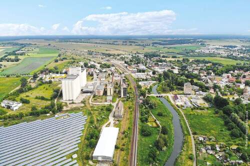 Luftaufnahme - Grundstück in Pasewalk