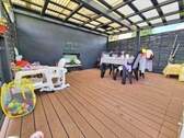 Terrasse mit Überdachung - 