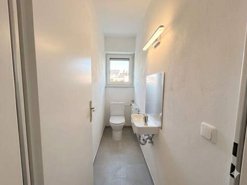 WC - große Wohnung - 
