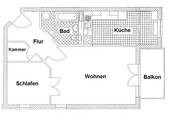 Grundriss_WE0304.jpg - 2 Zimmer Etagenwohnung zur Miete in Berlin