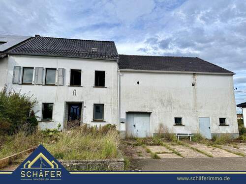 1 - Großzügiges Grundstück mit Abriss-Sanierungsobjekt in Losheim am See - Niederlosheim zu verkaufen