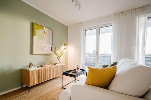 Wohnzimmer - 2 Zimmer Etagenwohnung in Brühl