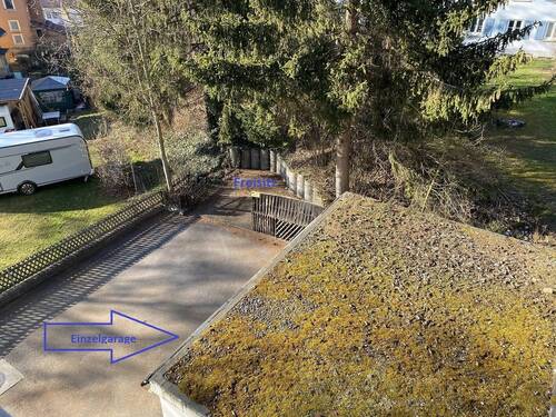 Hofraum mit Garage und Freisitz - 