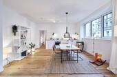 Essen - Nordstadt Bestlage: Stilvolle 4-Zimmer-Neubauwohnung mit Altbaucharme