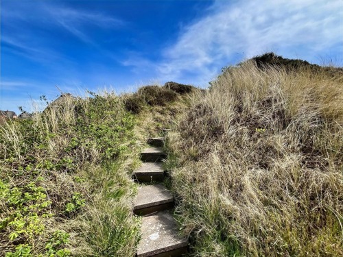 Zugang zum Panoramaplatz - 3 Zimmer Einfamilienhaus in List