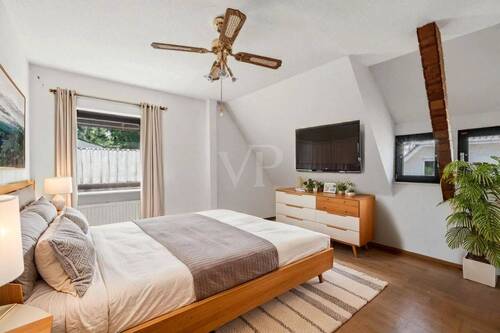 Schlafzimmer visualisiert - 