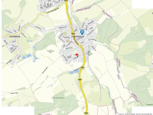 Geolyzer Kartenausschnitt - Grundstück in Lebach / Landsweiler zum Kaufen