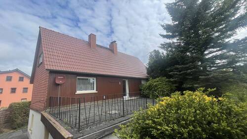 Terrasse - 5 Zimmer Einfamilienhaus in Großröhrsdorf