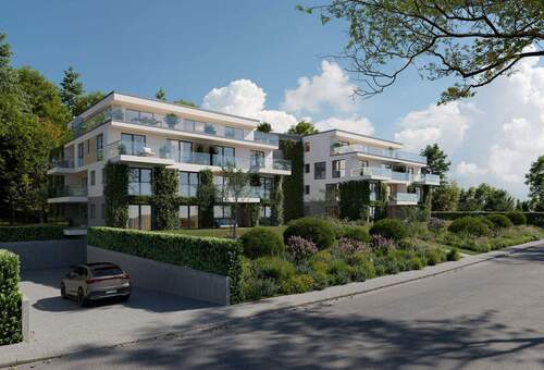 EXT_GREEN-VILLAGE-Fritzlar_Nord-West.jpg - Neubauwohnung in Fritzlar mit Gartenzugang