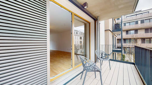 Balkon Wohnzimmer - Etagenwohnung mit 106,50 m&sup2; in Königstein zur Miete