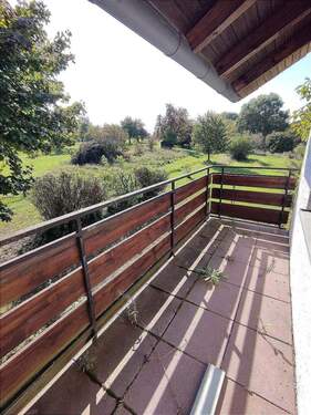 Balkon beim Schlafzimmer im DG - 